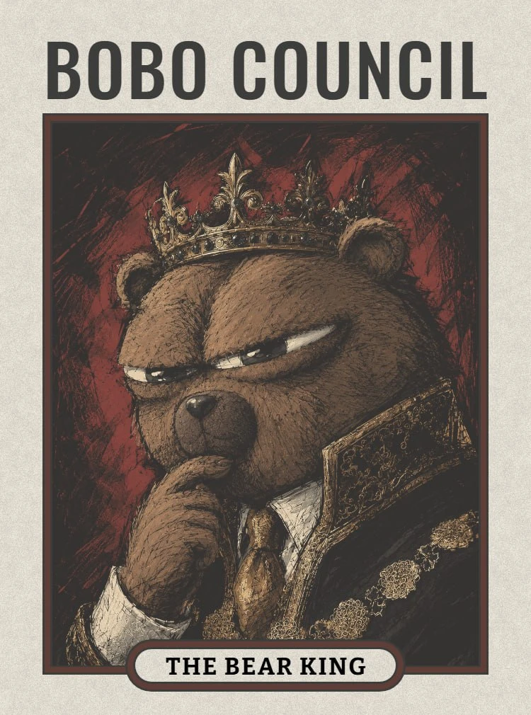 The Bear King card