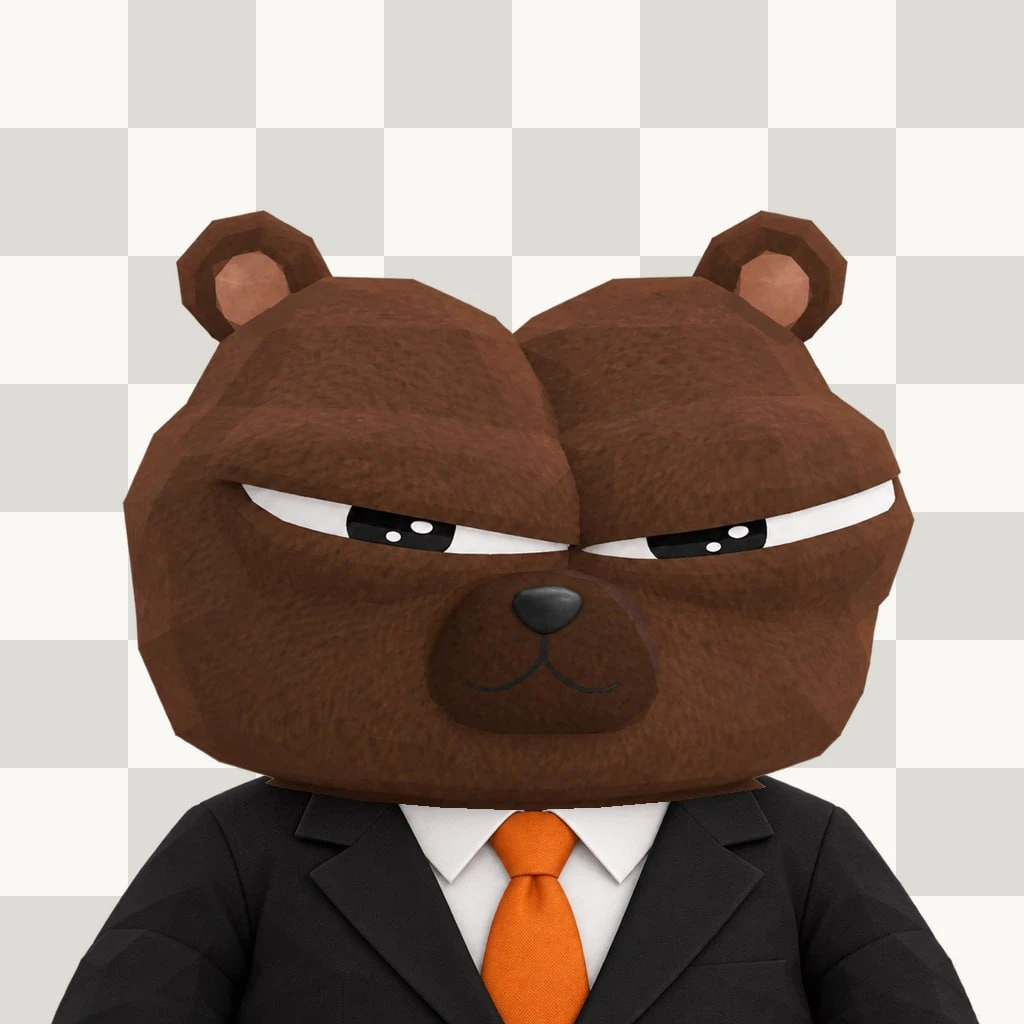 Bobo suit orange tie